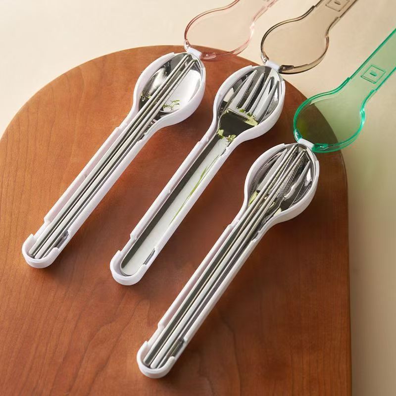 Outdoor Power Tools - Portable Cutlery Set with Storage Box