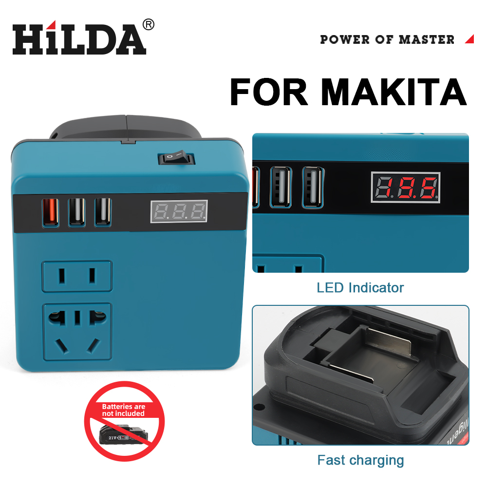 Outdoor Power Transformer - HILDA Multifunctional Inverter Power Bank Lithium