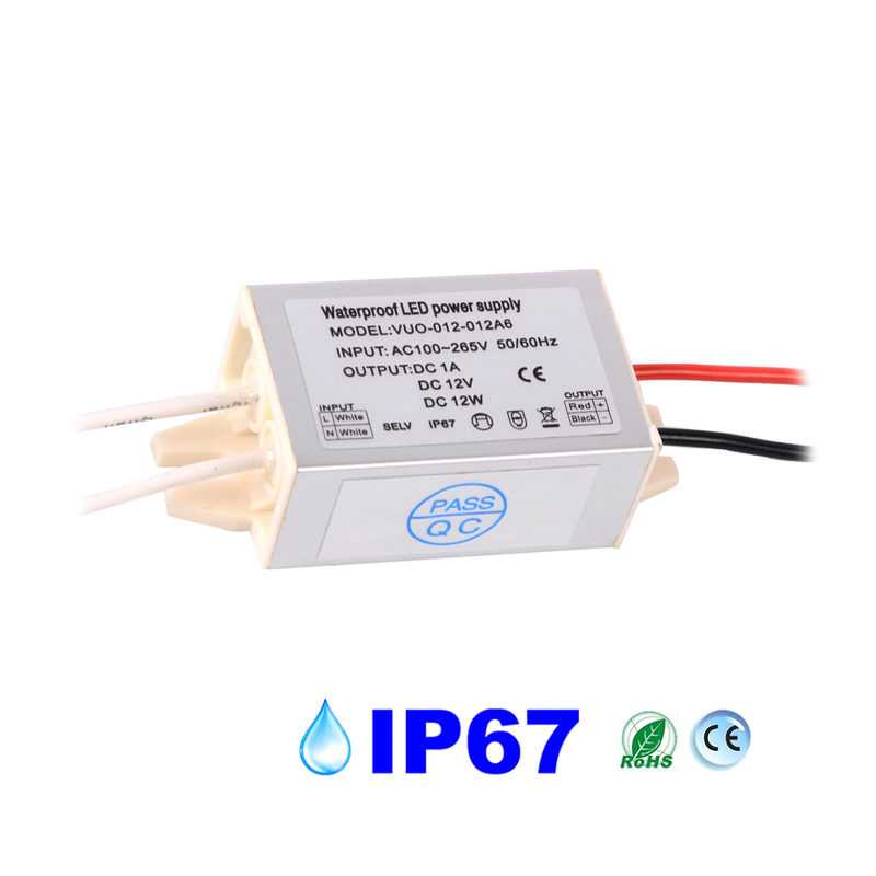 Outdoor Power Transformer - Slim Mini LED Driver Regulator AC120V