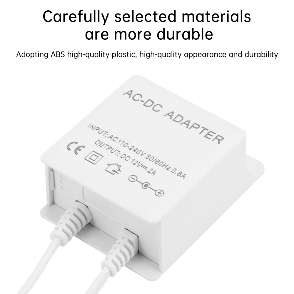 DC12V 2A EU Plug Adapter Secur - Outdoor Power Wire review and price