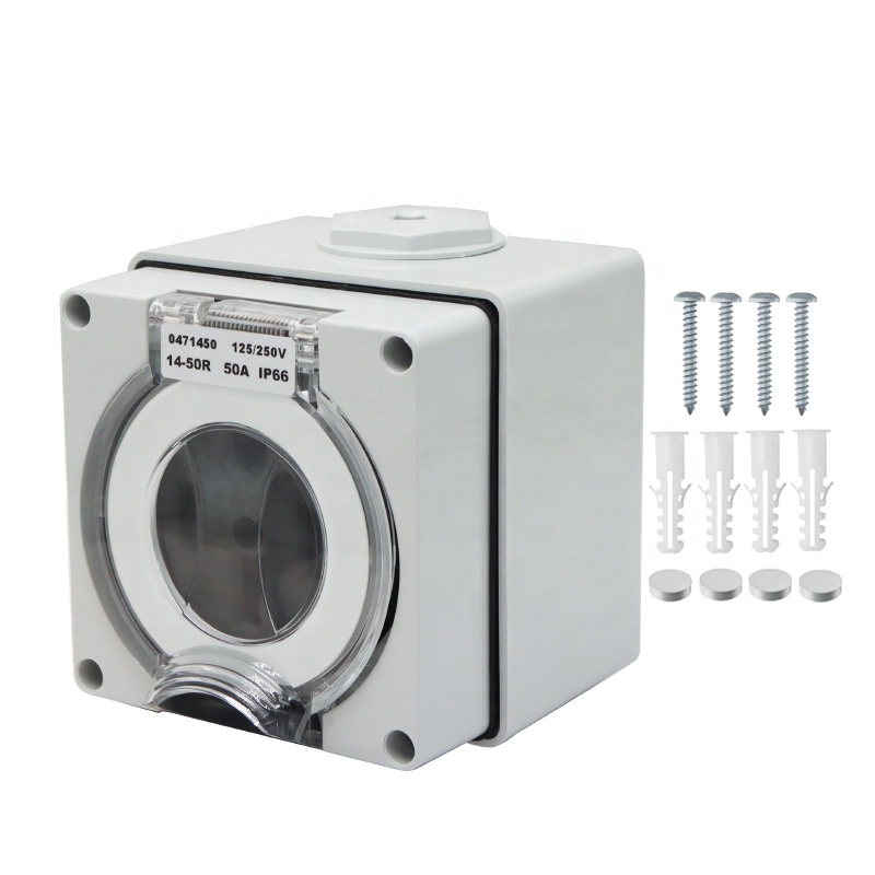 50 Amp Generator RV Power Inle - Outdoor Power Inlet Box review and price