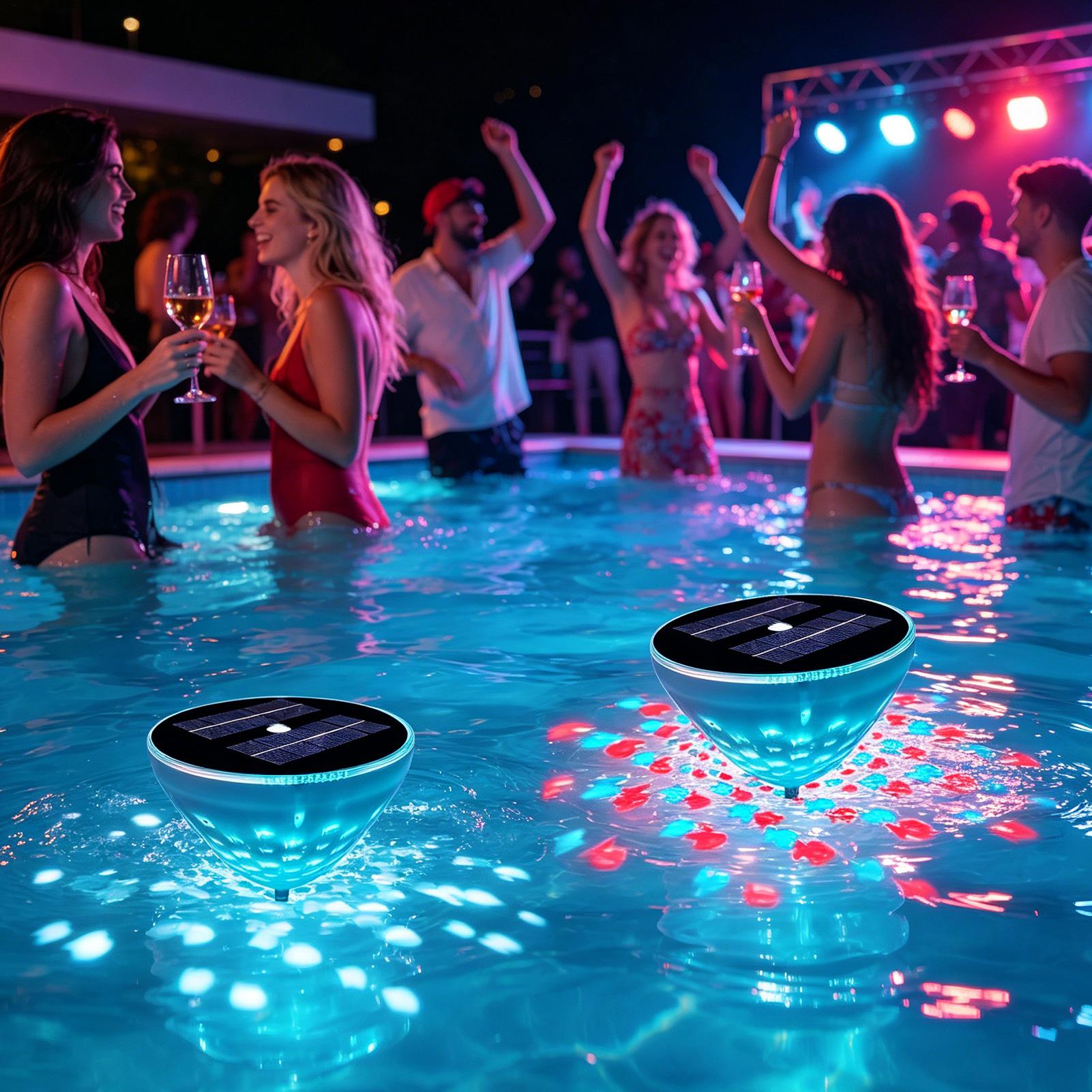 Pool Lights Solar Powered 2 Pi - Outdoor Power For Hot Tub review and price