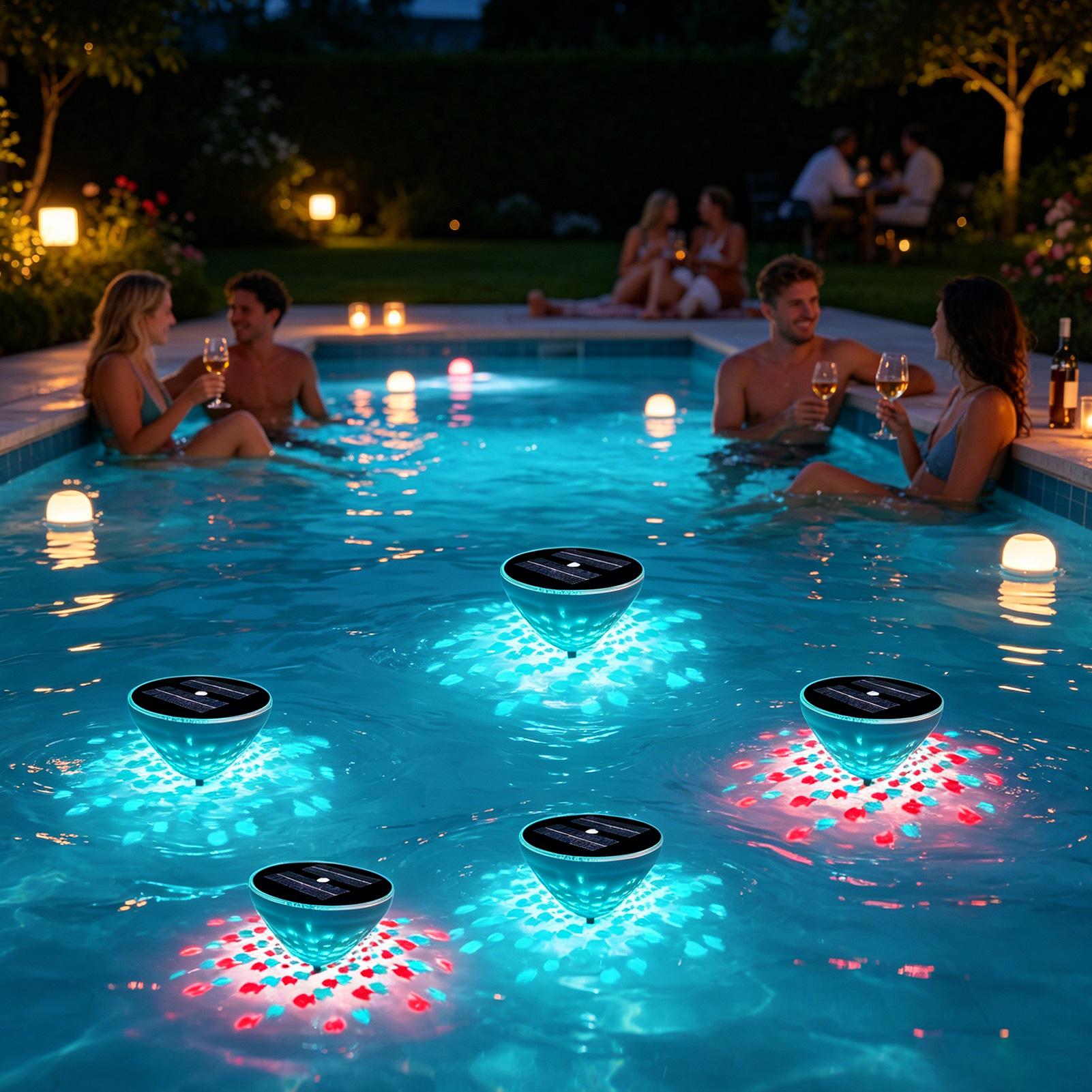 Pool Lights Solar Powered 2 Pi - Outdoor Power For Hot Tub review and price