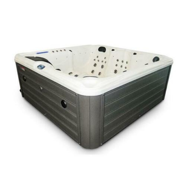 6-Seater Outdoor White Marble  - Outdoor Power For Hot Tub review and price