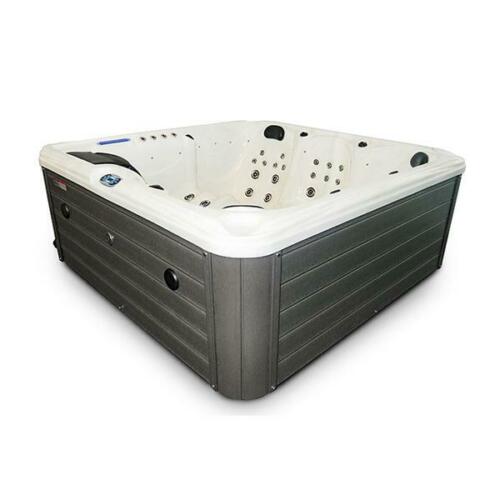6-Seater Outdoor White Marble  - Outdoor Power For Hot Tub review and price