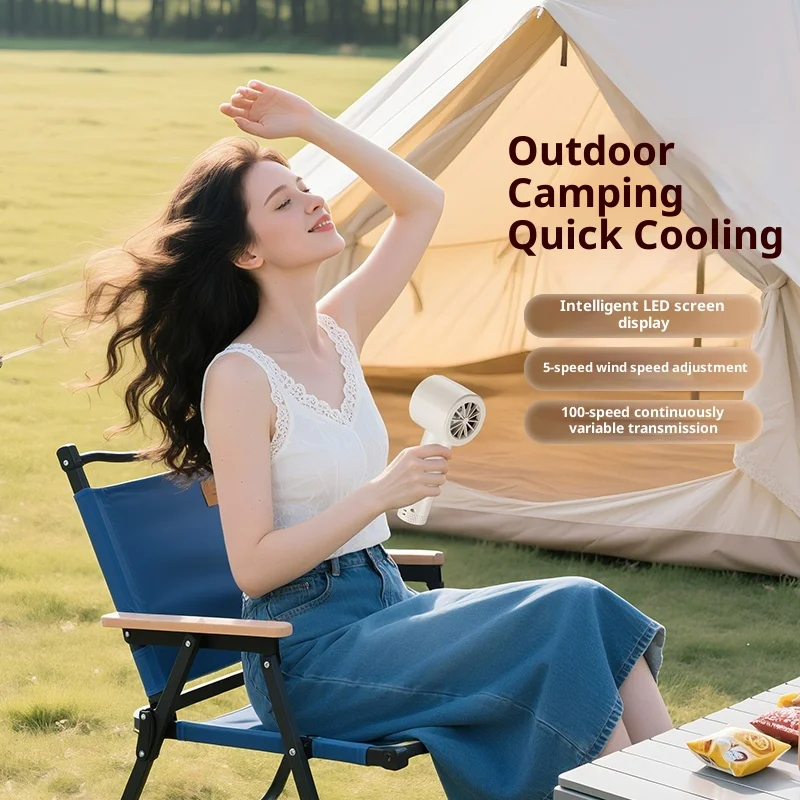 Handheld Mini Fan, Powerful 12 - Outdoor Power With Timer review and price