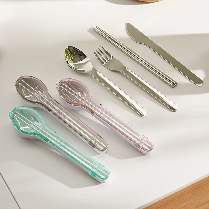 Portable Cutlery Set with Stor - Outdoor Power Tools review and price