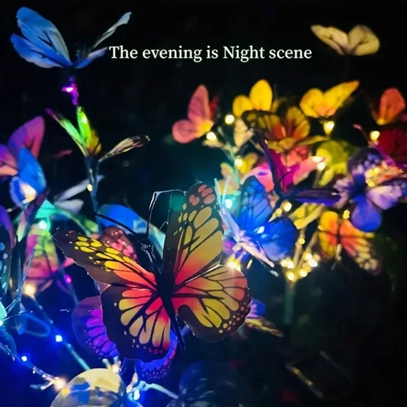 Solar LED Butterfly Garden Lig - Outdoor Power Outlet Solar review and price