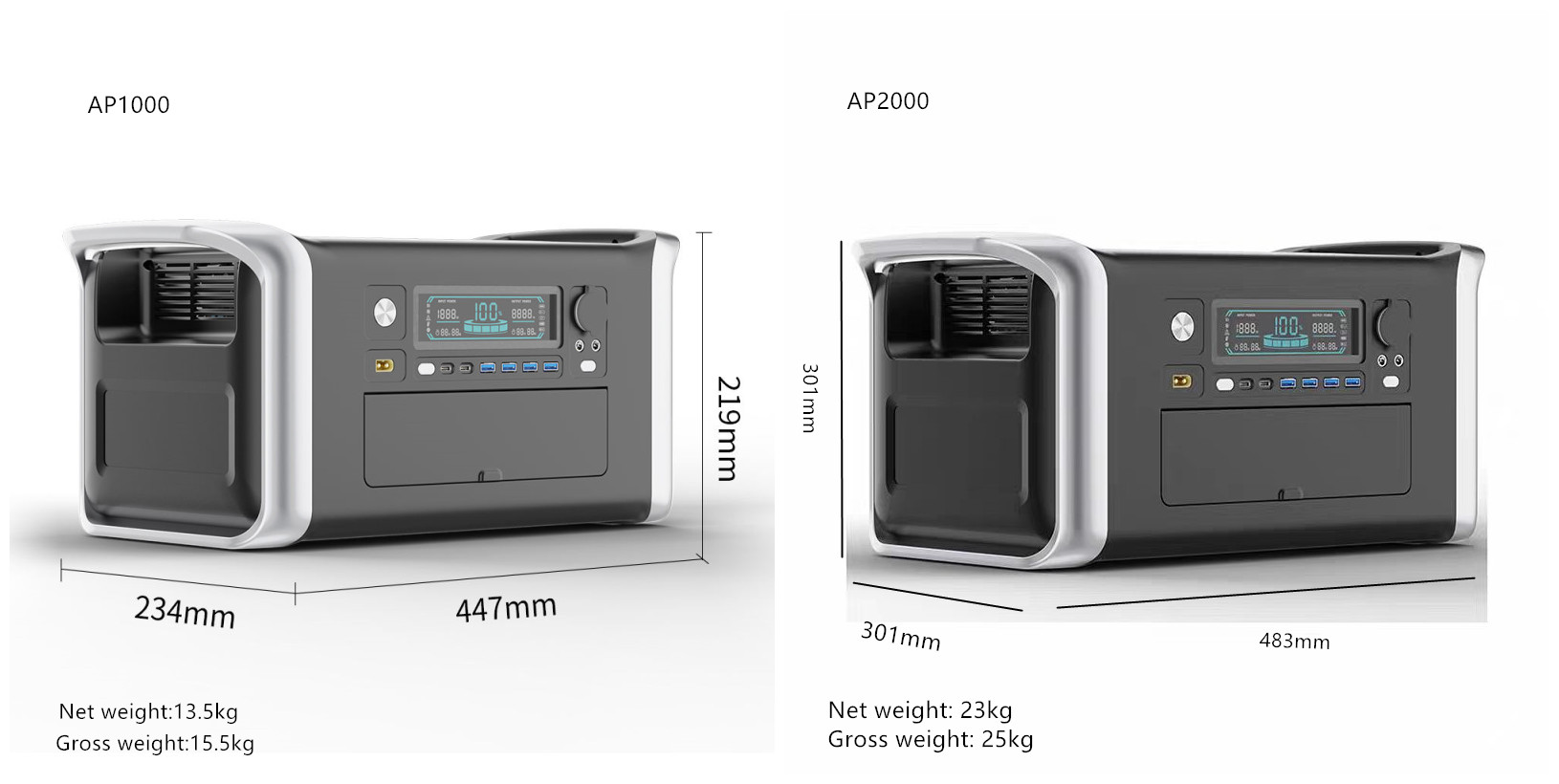1800watt 2600watt Portable Pow - Outdoor Power Bank With Ac Outlet review and price