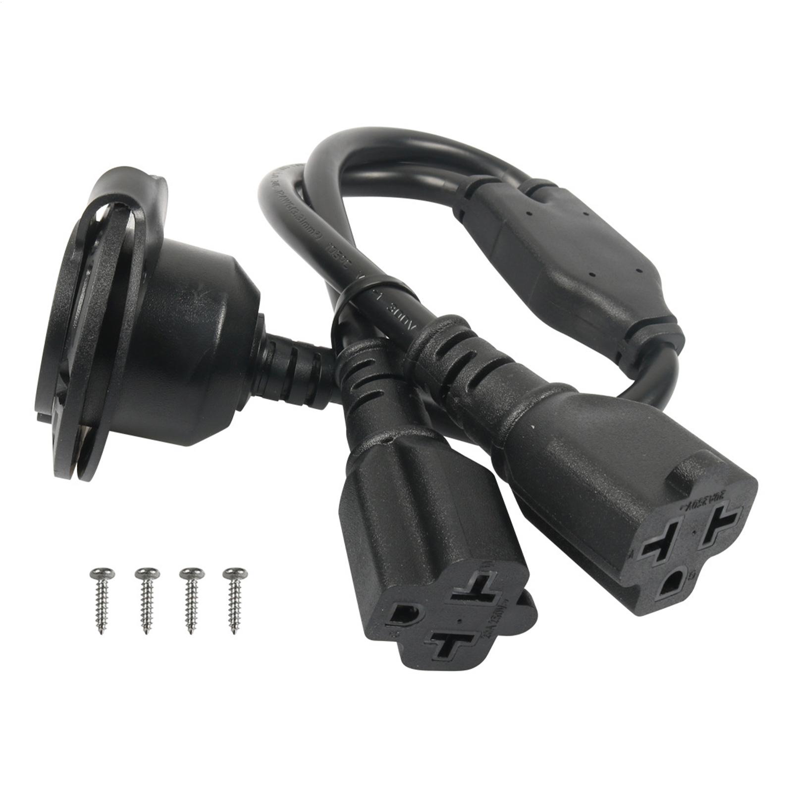 Shore Power Inlet 20A Waterpro - Outdoor Power Inlet Box review and price