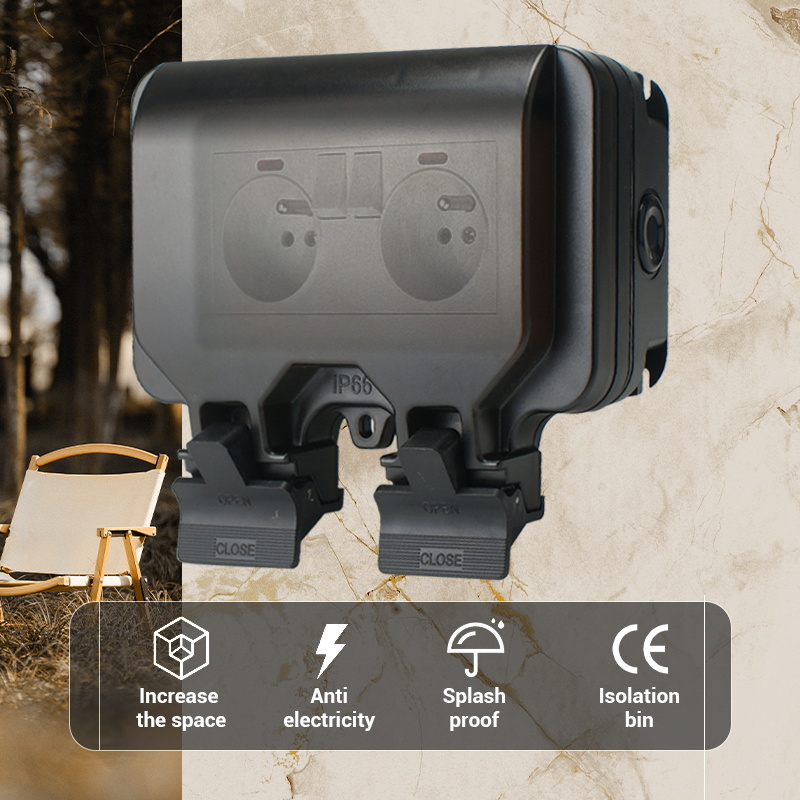 Avoir IP66 Double Power Socket - Outdoor Power Inlet Box review and price