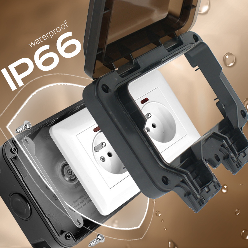 Avoir IP66 Double Power Socket - Outdoor Power Inlet Box review and price