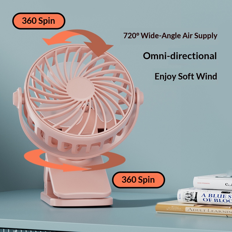 Personal Clip Fan 720 Swivel H - Outdoor Power With Timer review and price