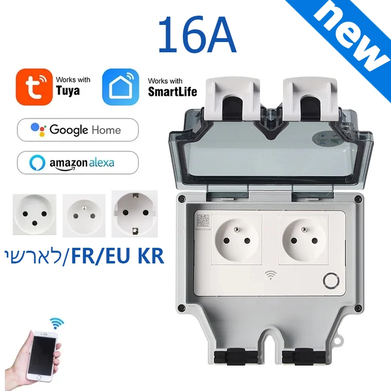 Tuya Power Socket IP66 Outdoor - Outdoor Power With Timer review and price
