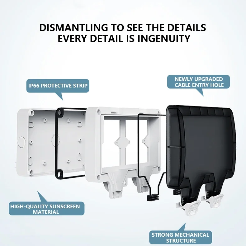 Tuya Power Socket IP66 Outdoor - Outdoor Power With Timer review and price