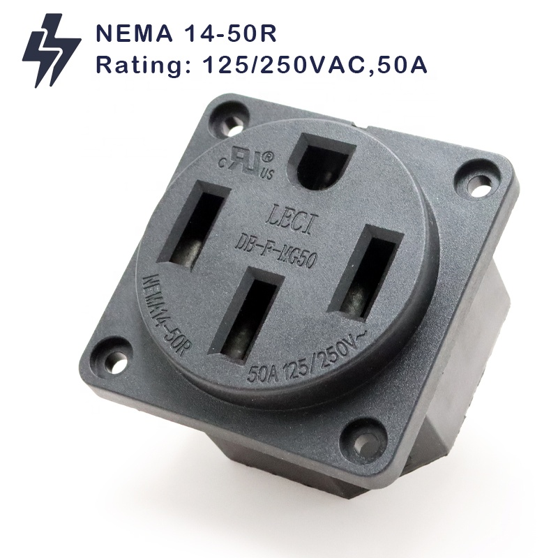 NEMA 14-50R Receptacle 50 Amp  - Outdoor Power Inlet Box review and price