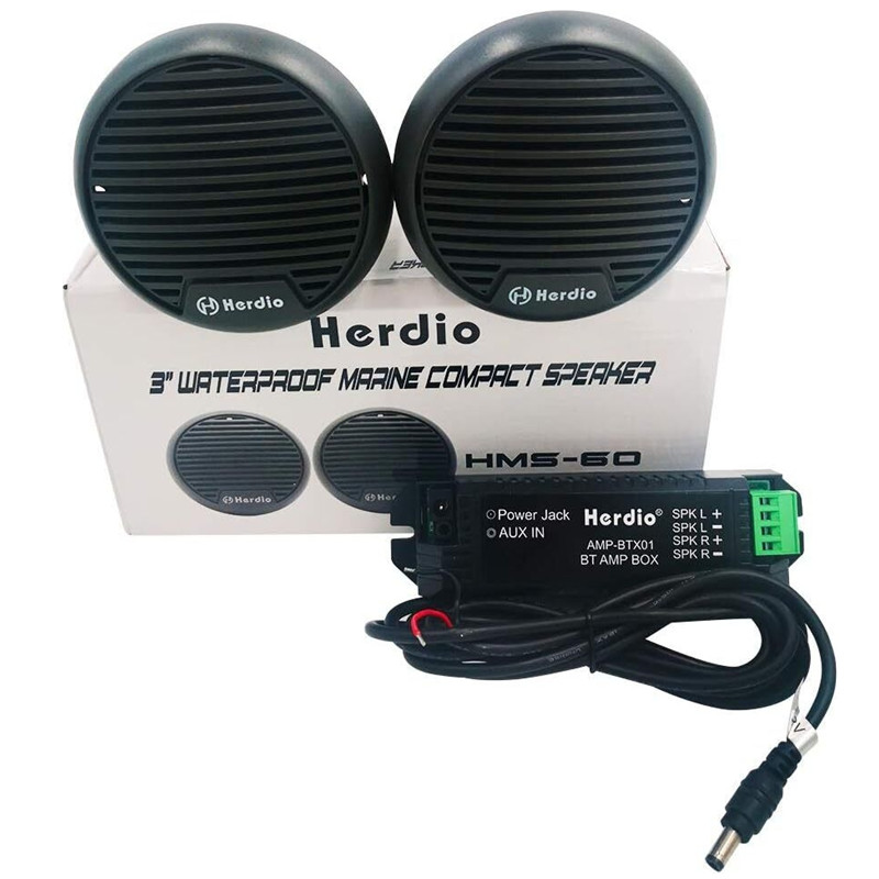 Herdio 2PCS 3'' Bluetooth Mari - Outdoor Power For Hot Tub review and price