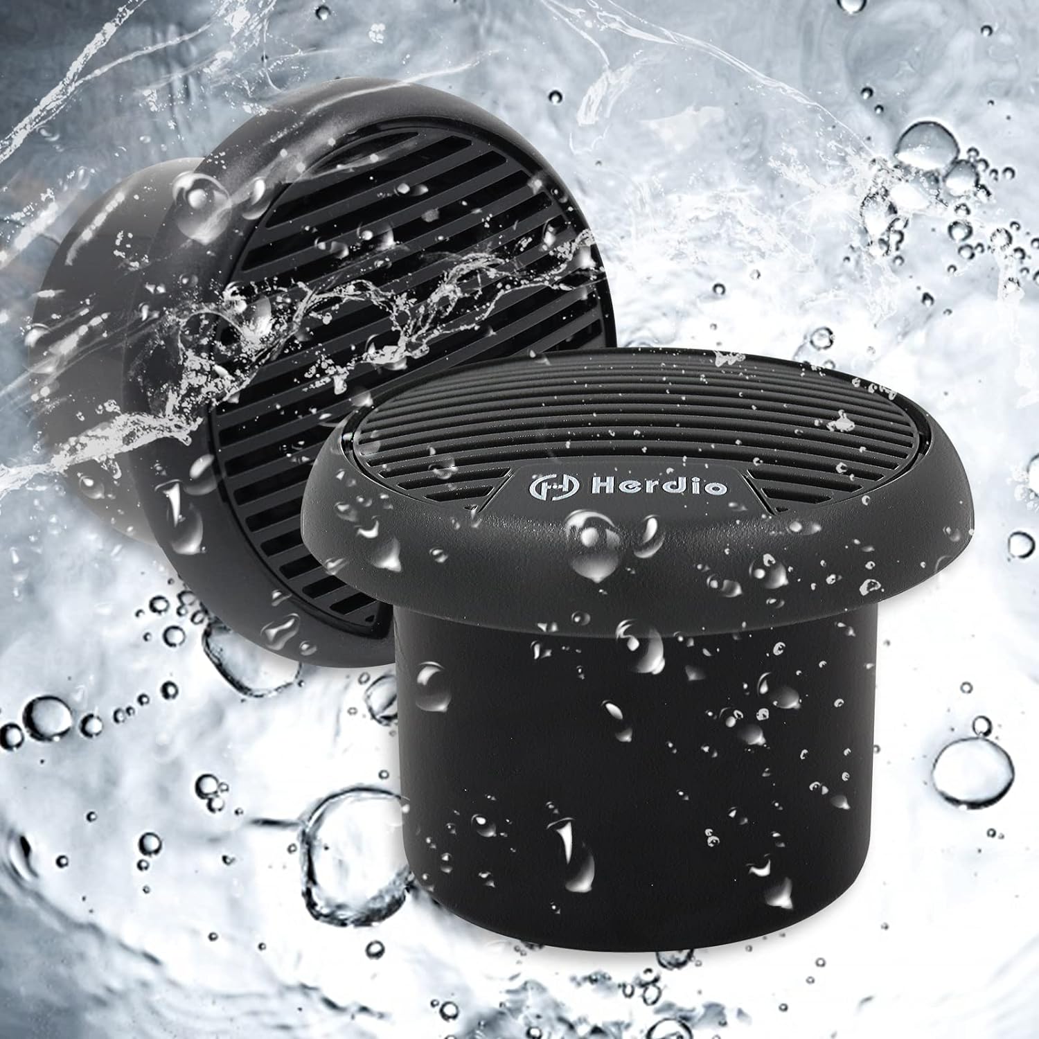Herdio 2PCS 3'' Bluetooth Mari - Outdoor Power For Hot Tub review and price