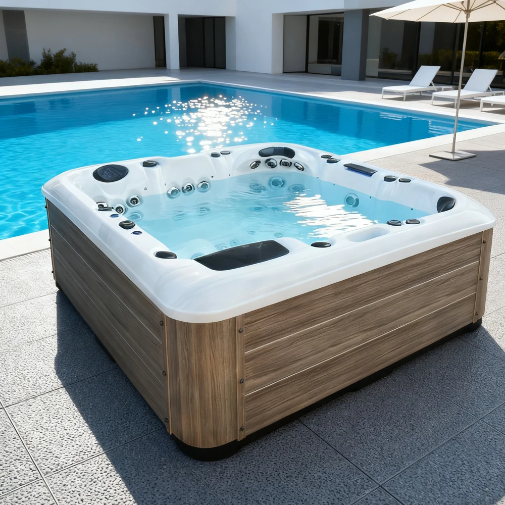 Sunrans Acrylic Spa Tubs 64pcs - Outdoor Power For Hot Tub review and price