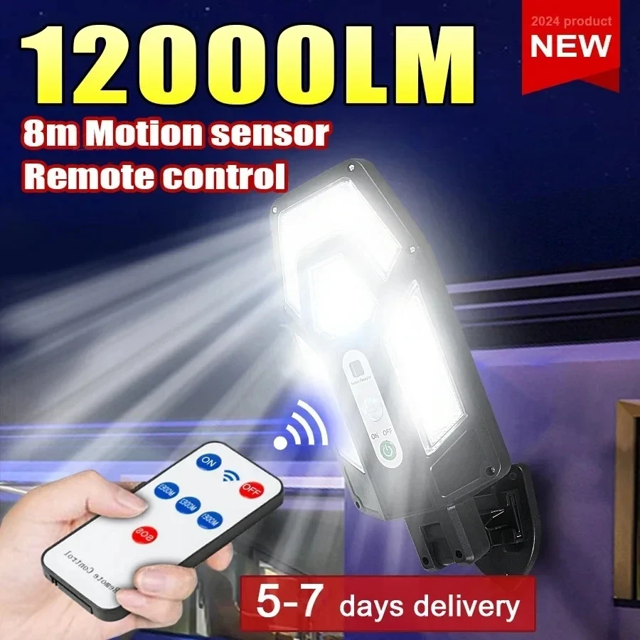 12000LM Powerful Solar Wall La - Outdoor Power Outlet Solar review and price