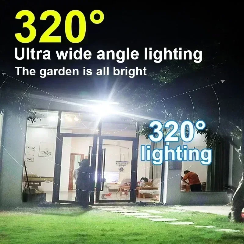 12000LM Powerful Solar Wall La - Outdoor Power Outlet Solar review and price