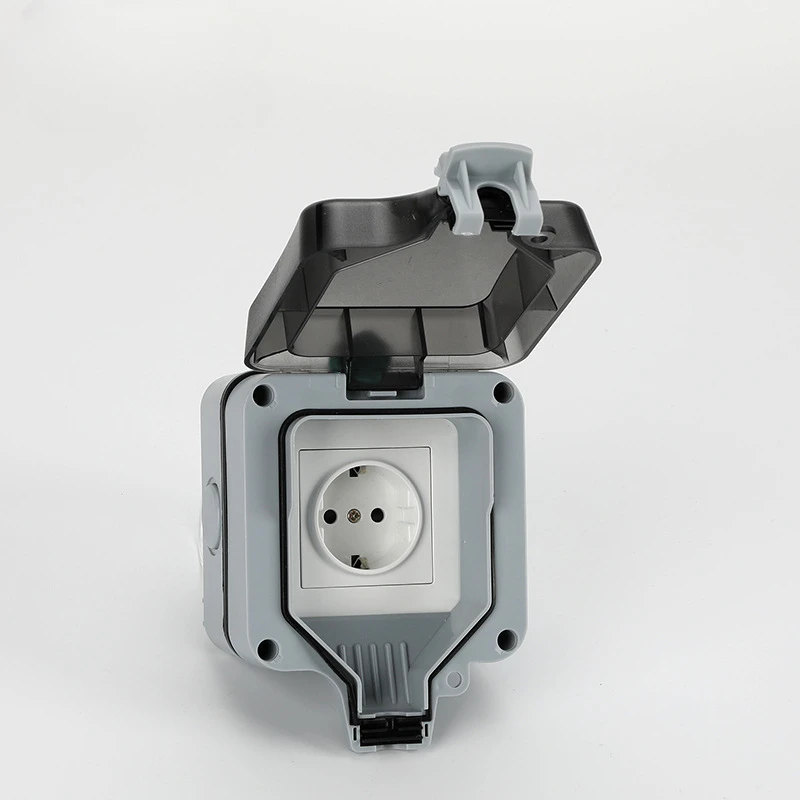 EU KR Outdoor Wall Waterproof  - Outdoor Power Inlet Box review and price