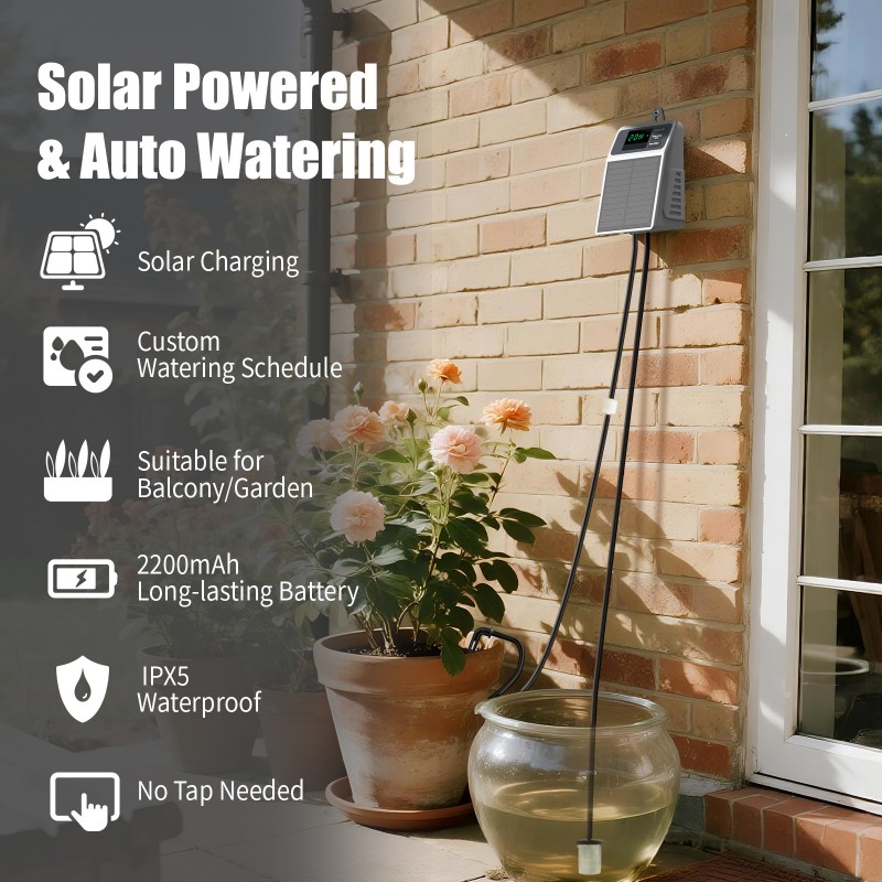 A03F-Solar Powered Automatic D - Outdoor Power With Timer review and price