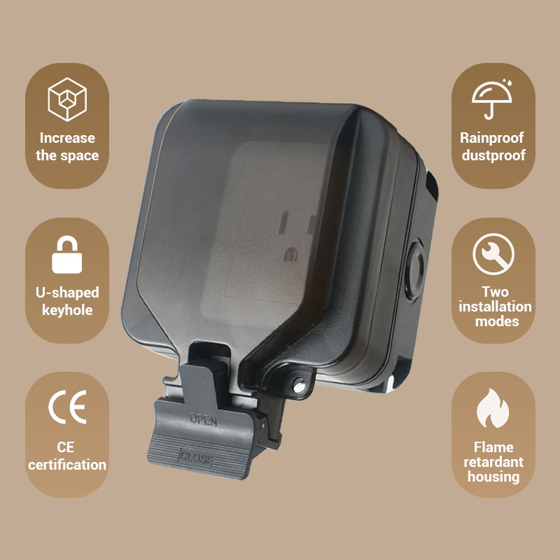 Avoir IP66 Wall Waterproof Soc - Outdoor Power Inlet Box review and price