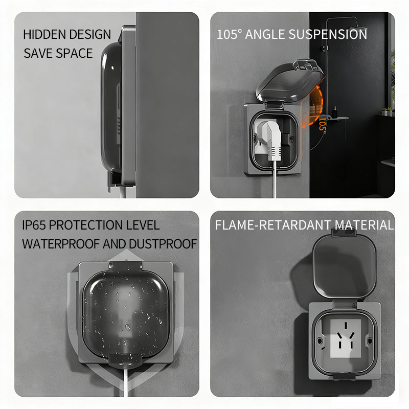 IP65 Waterproof Outdoor Socket - Outdoor Power Inlet Box review and price