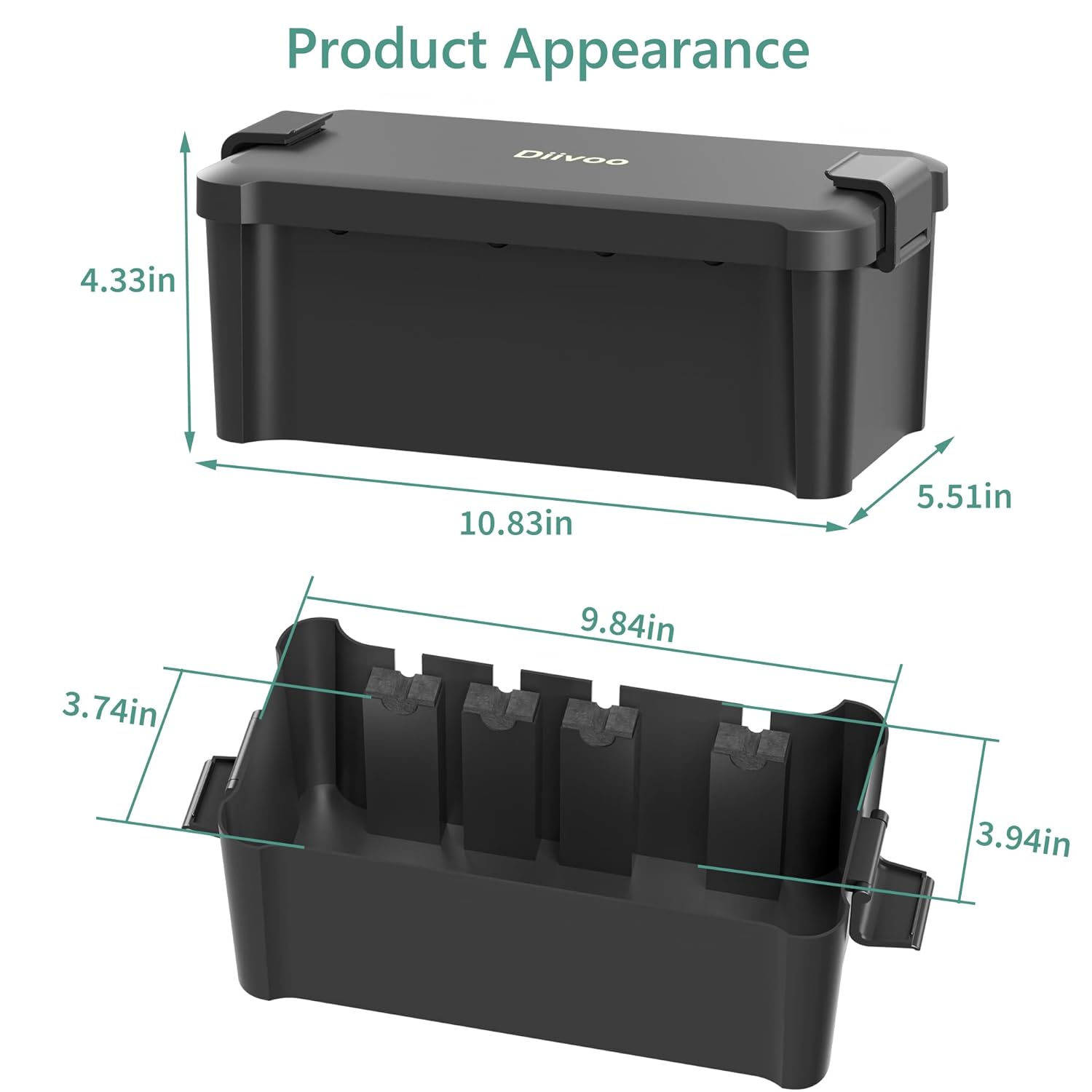 Diivoo Outdoor Waterproof Elec - Outdoor Power Outlet review and price