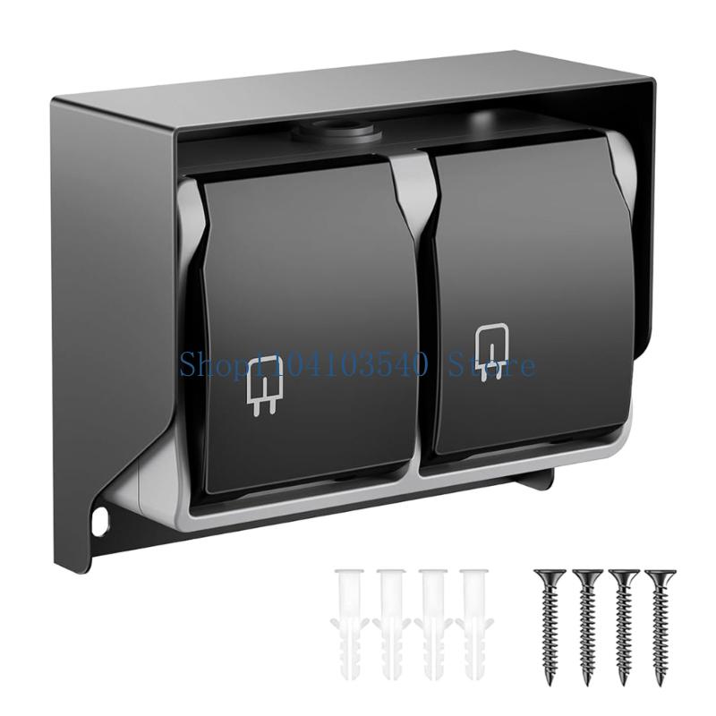 02DC 2 Gang Waterproof Outlet  - Outdoor Power Outlet Cover review and price