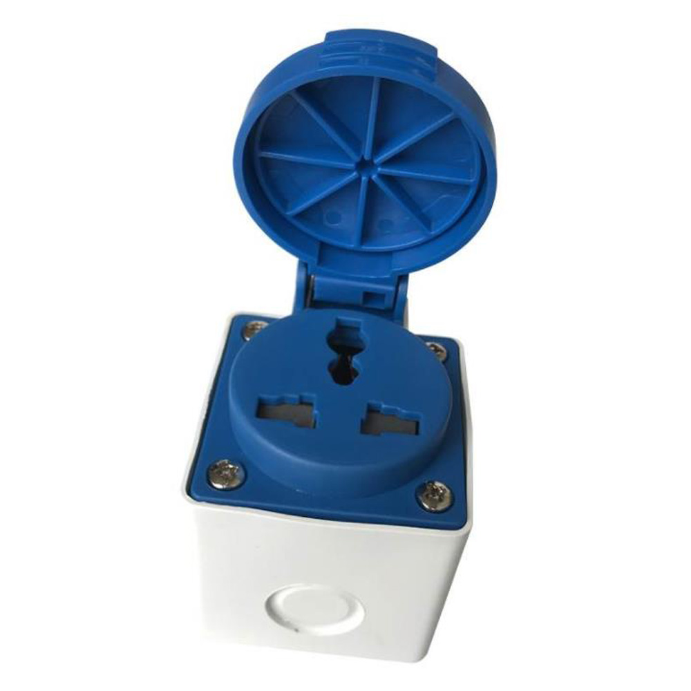 Blue IP54 10A/16A 220V Multifu - Outdoor Power Inlet Box review and price