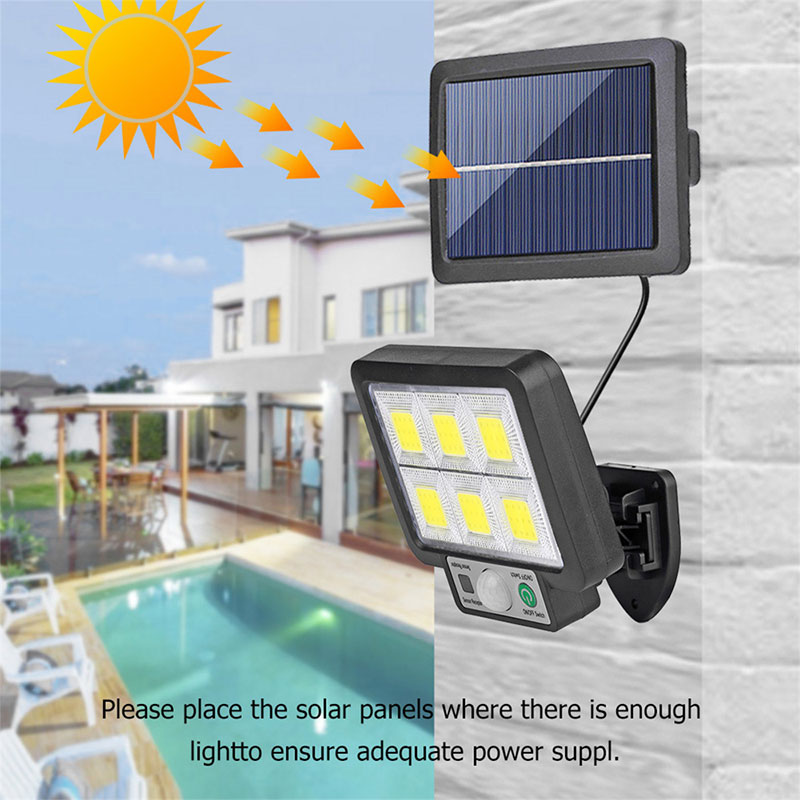 LED Solar Split Wall Lamp Moti - Outdoor Power Outlet Weatherproof review and price