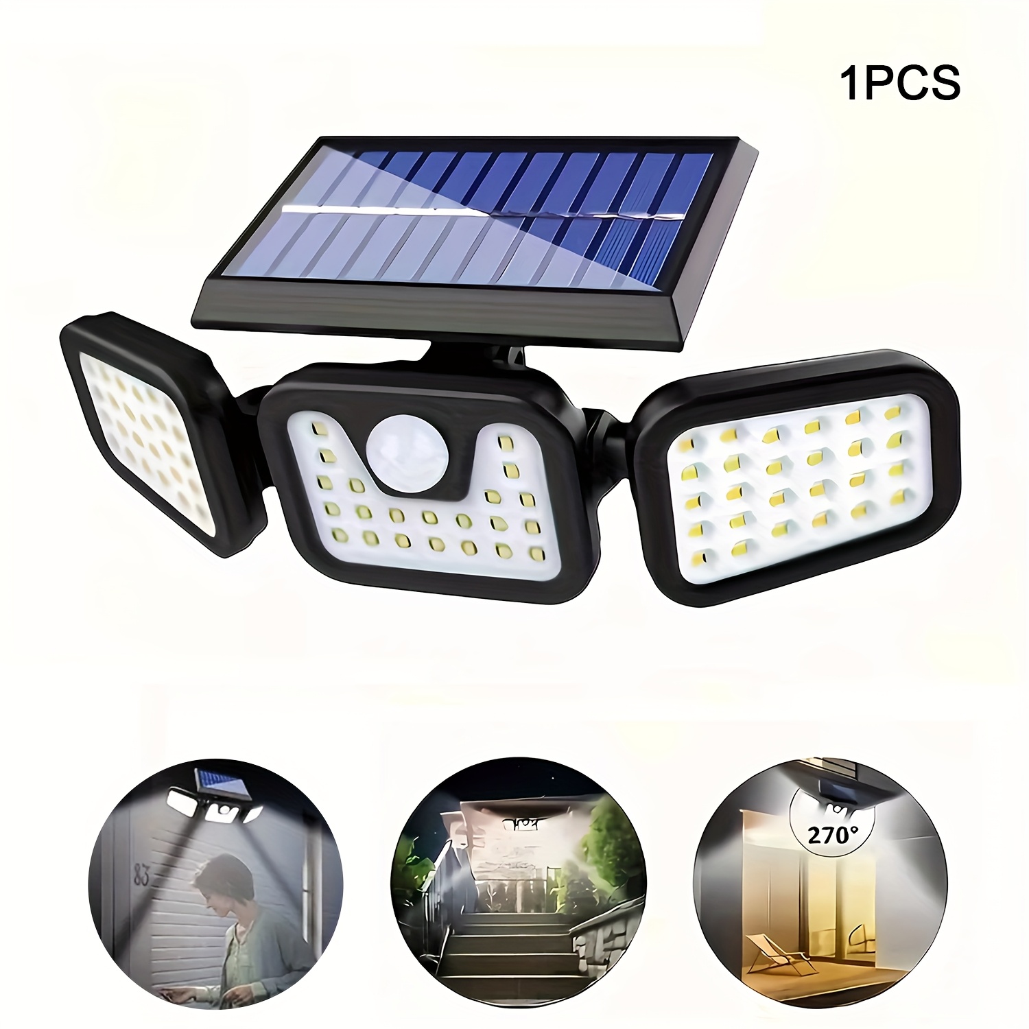 74 LED Solar Powered Motion Se - Outdoor Power Outlet Weatherproof review and price