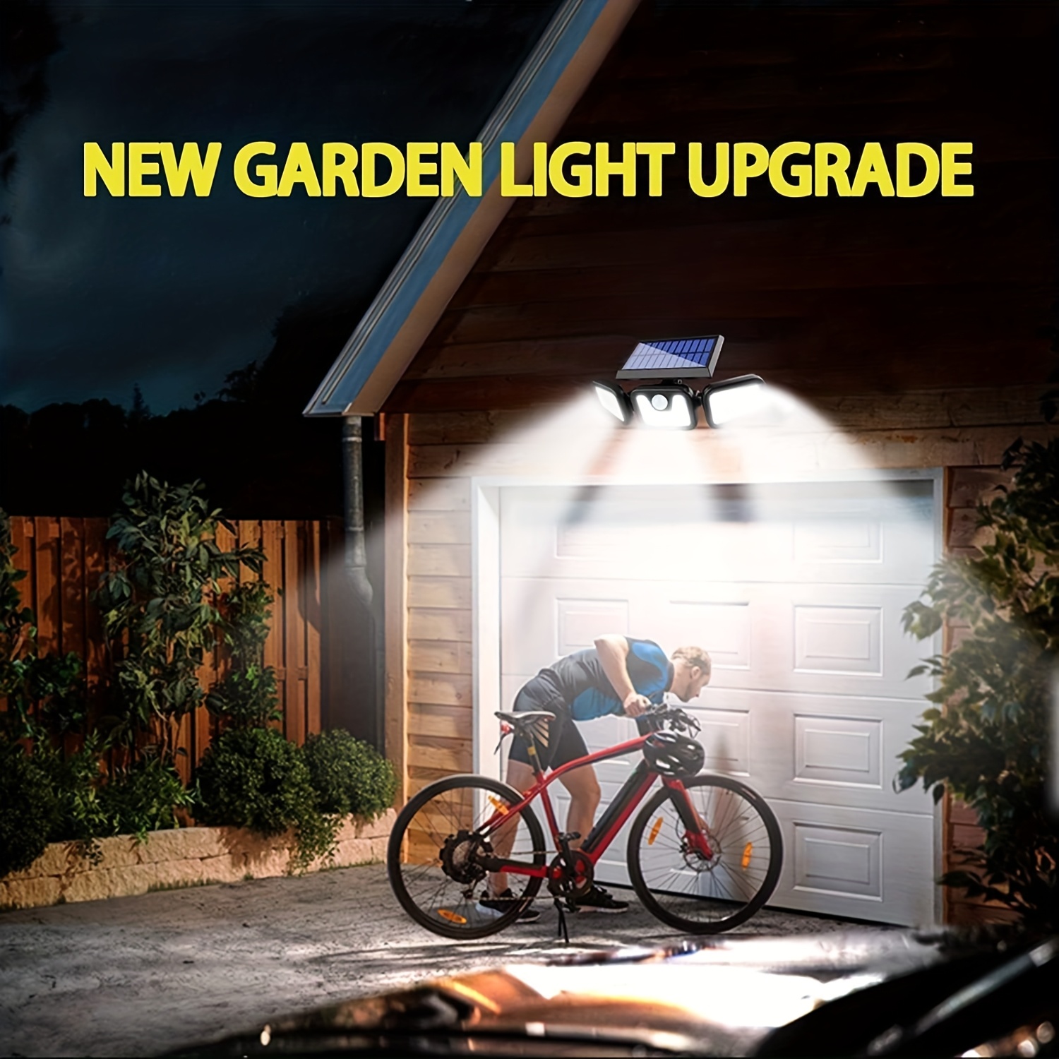 74 LED Solar Powered Motion Se - Outdoor Power Outlet Weatherproof review and price