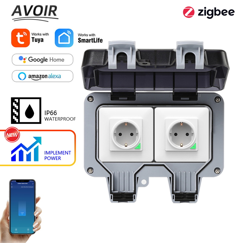 Avoir Tuya Zigbee Electrical S - Outdoor Power Inlet Box review and price