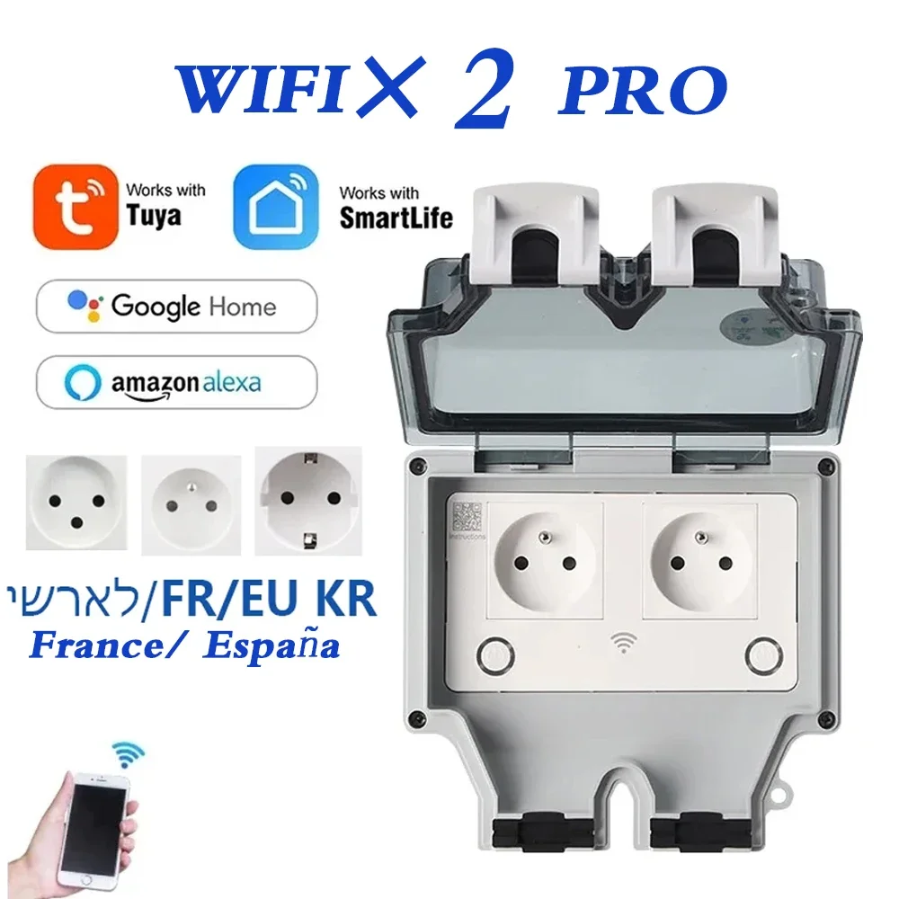 Tuya Waterproof Electrical Wal - Outdoor Power Inlet Box review and price