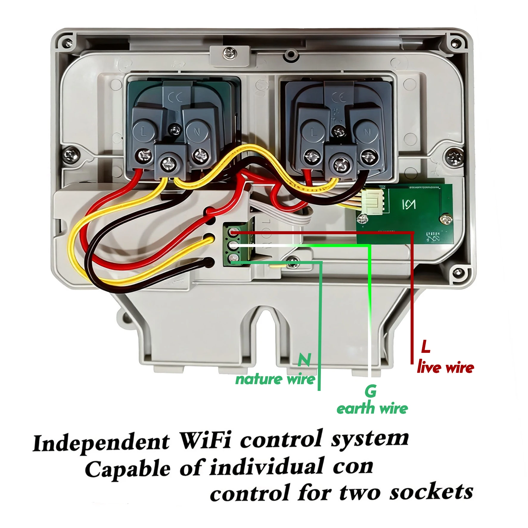 Tuya Waterproof Electrical Wal - Outdoor Power Inlet Box review and price