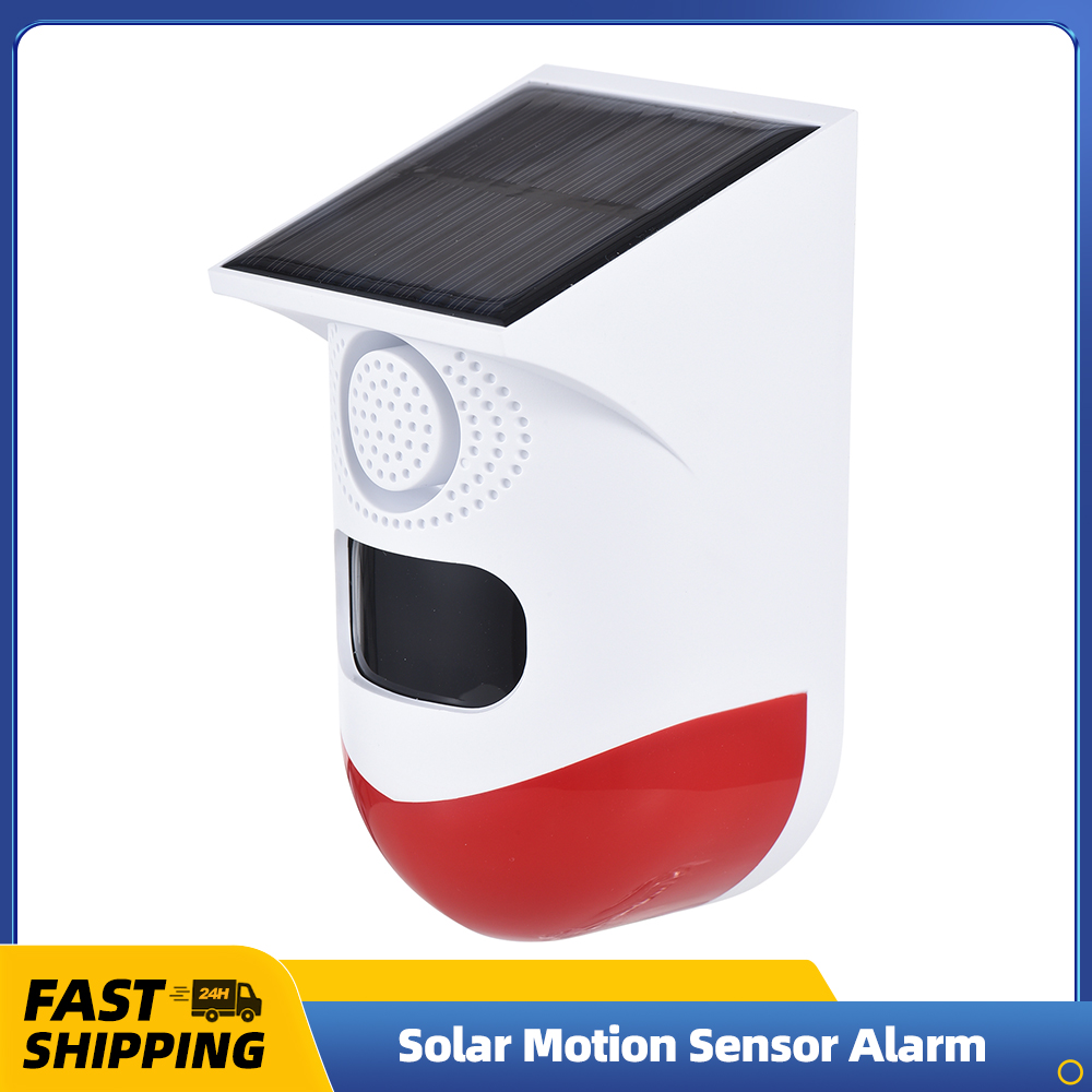 Solar Motion Sensor Alarm Outd - Outdoor Power Outlet Solar review and price