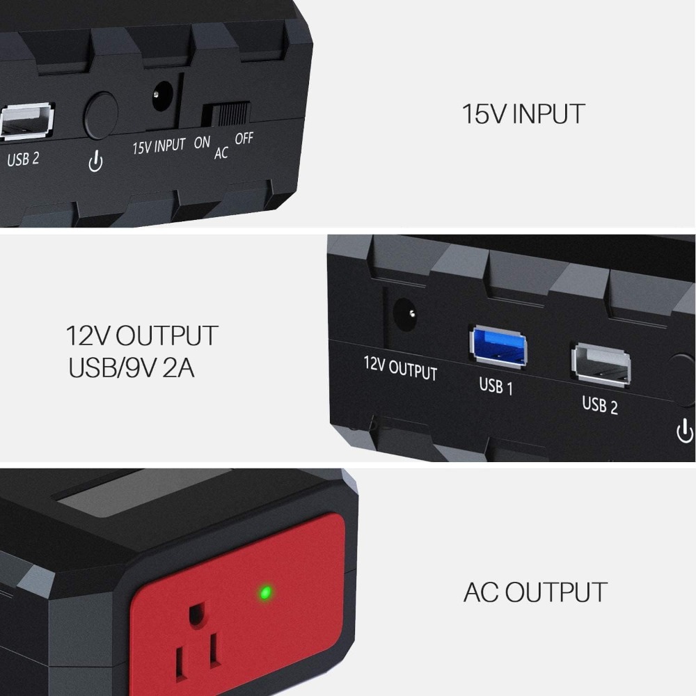 24000mAh Portable Power Bank w - Outdoor Power Bank With Ac Outlet review and price