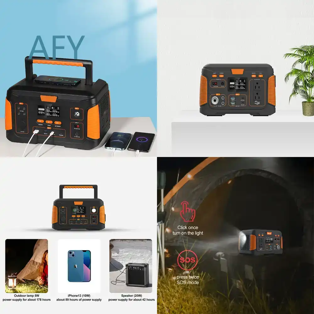 Outdoor Portable Power Station - Outdoor Power Bank With Ac Outlet review and price