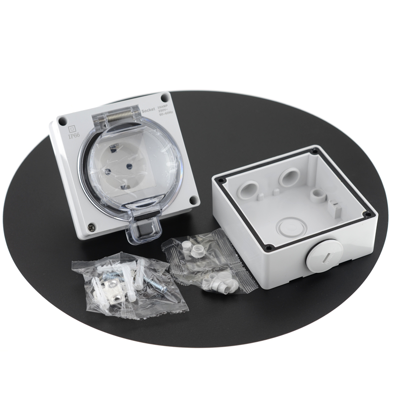 IP66 Waterproof Socket French  - Outdoor Power Inlet Box review and price