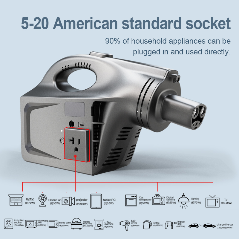 WUFEN Electric Car Discharger  - Outdoor Power Outlet review and price