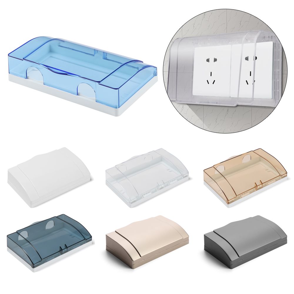 1PC 86 Type Double Socket Prot - Outdoor Power Outlet Cover review and price