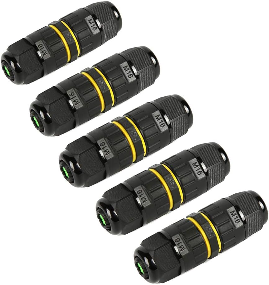 M16 2PIN 3PIN IP68 Waterproof  - Outdoor Power Wire review and price