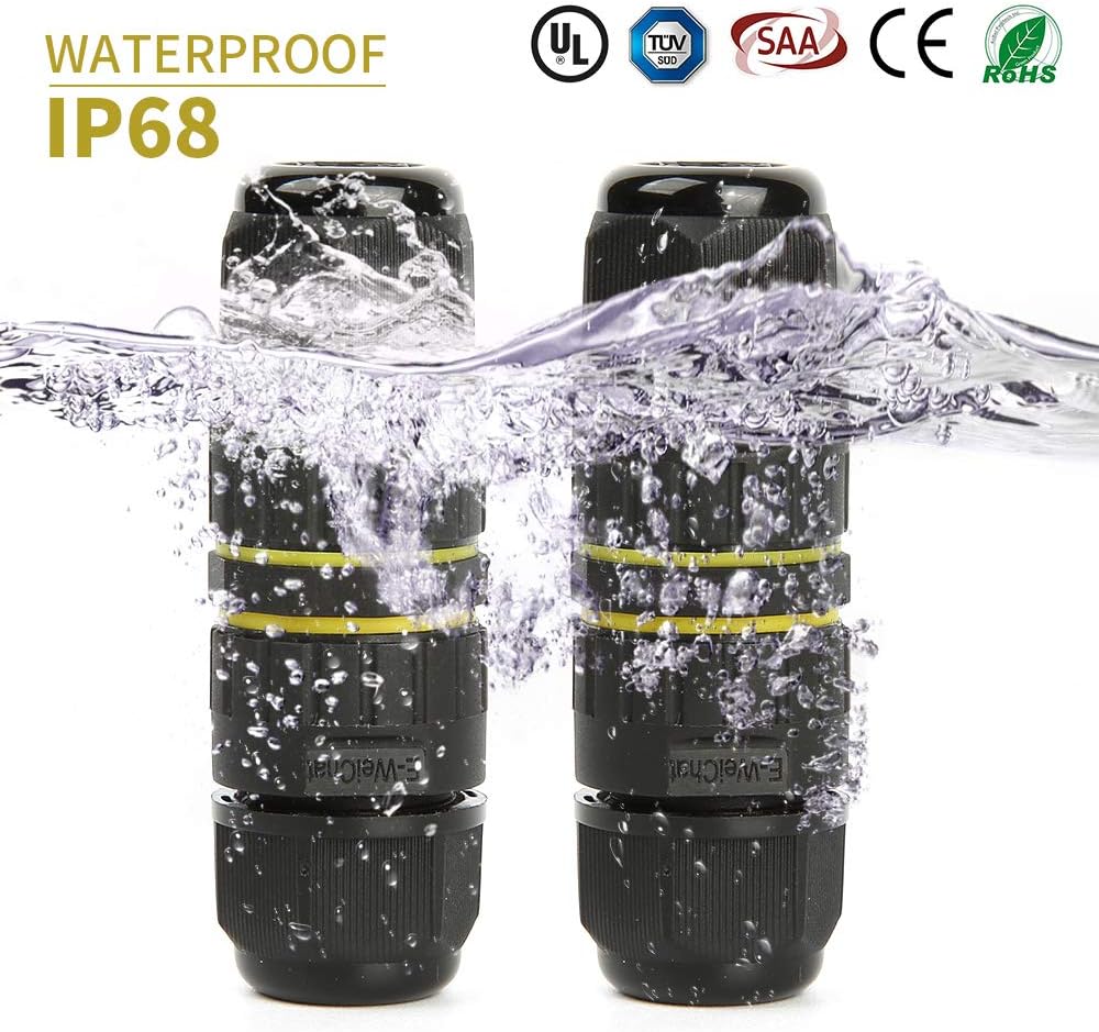 M16 2PIN 3PIN IP68 Waterproof  - Outdoor Power Wire review and price