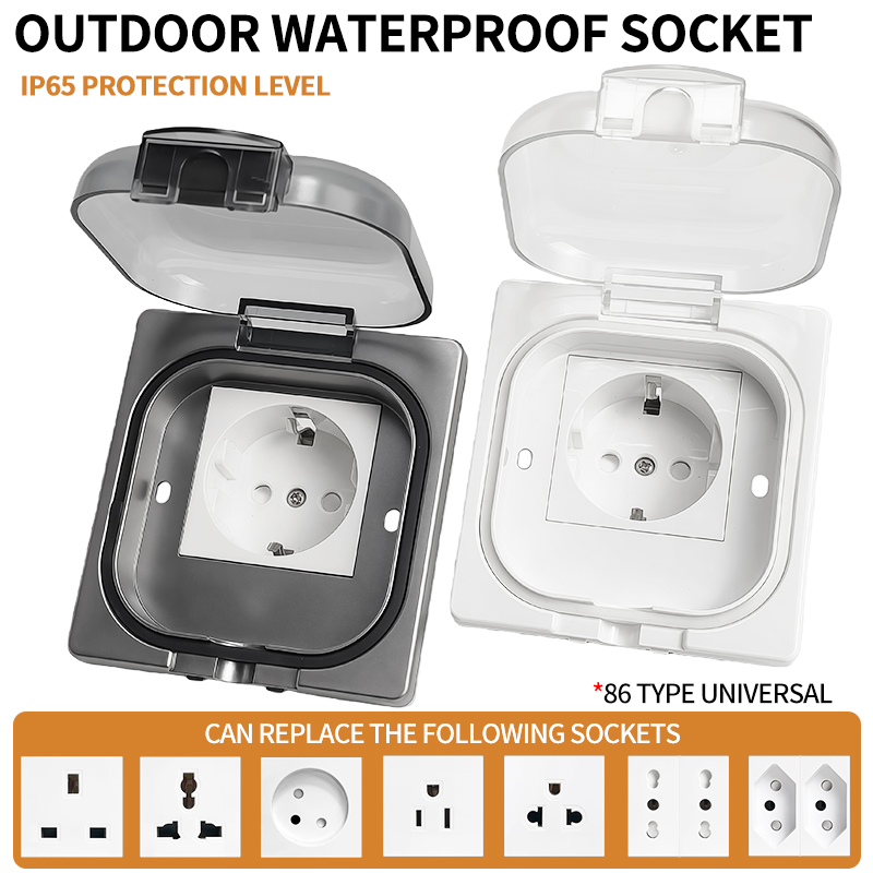 IP65 Waterproof Outdoor Socket - Outdoor Power Outlet review and price