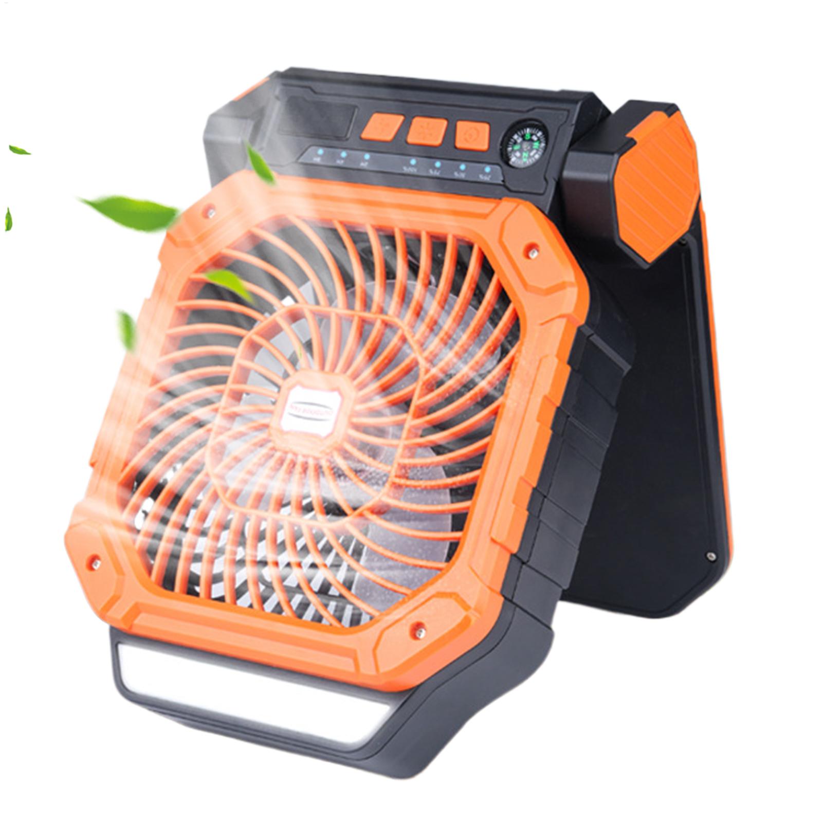 Solar-powered outdoor fan USB  - Outdoor Power With Timer review and price
