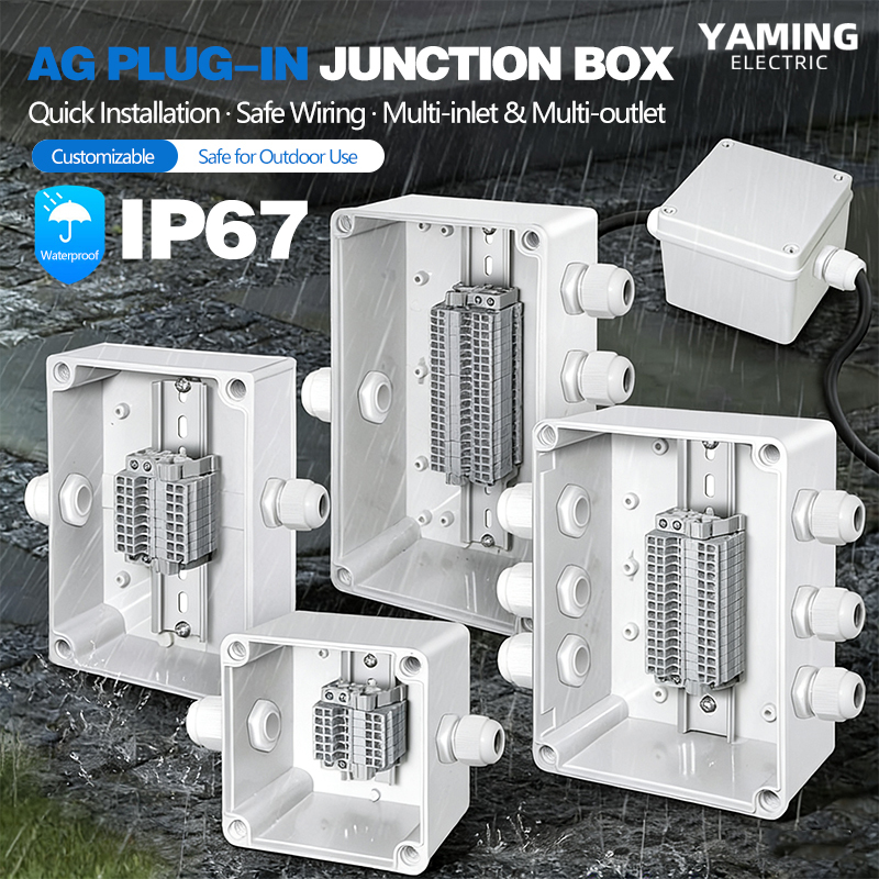 Waterproof Junction Box With P - Outdoor Power Inlet Box review and price