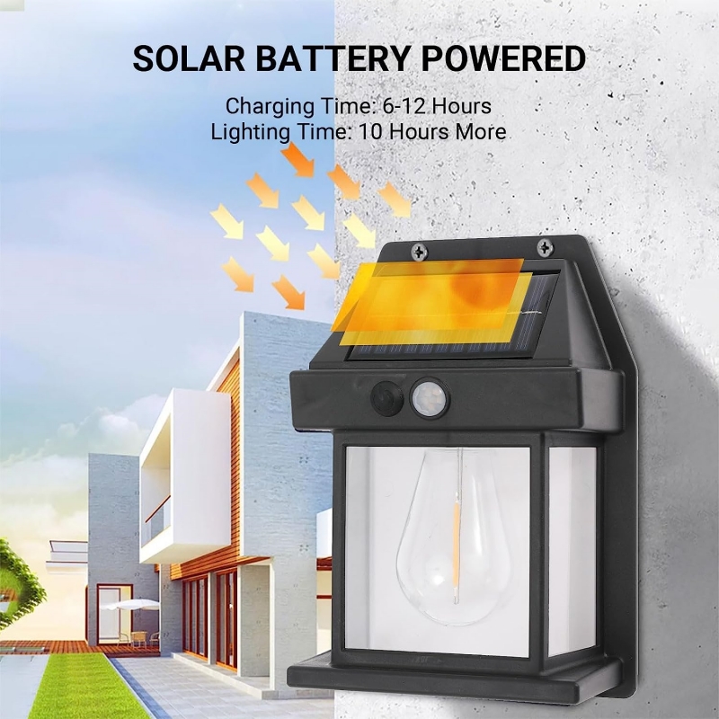 Outdoor Solar Wall Lamp IP65 W - Outdoor Power Outlet Weatherproof review and price